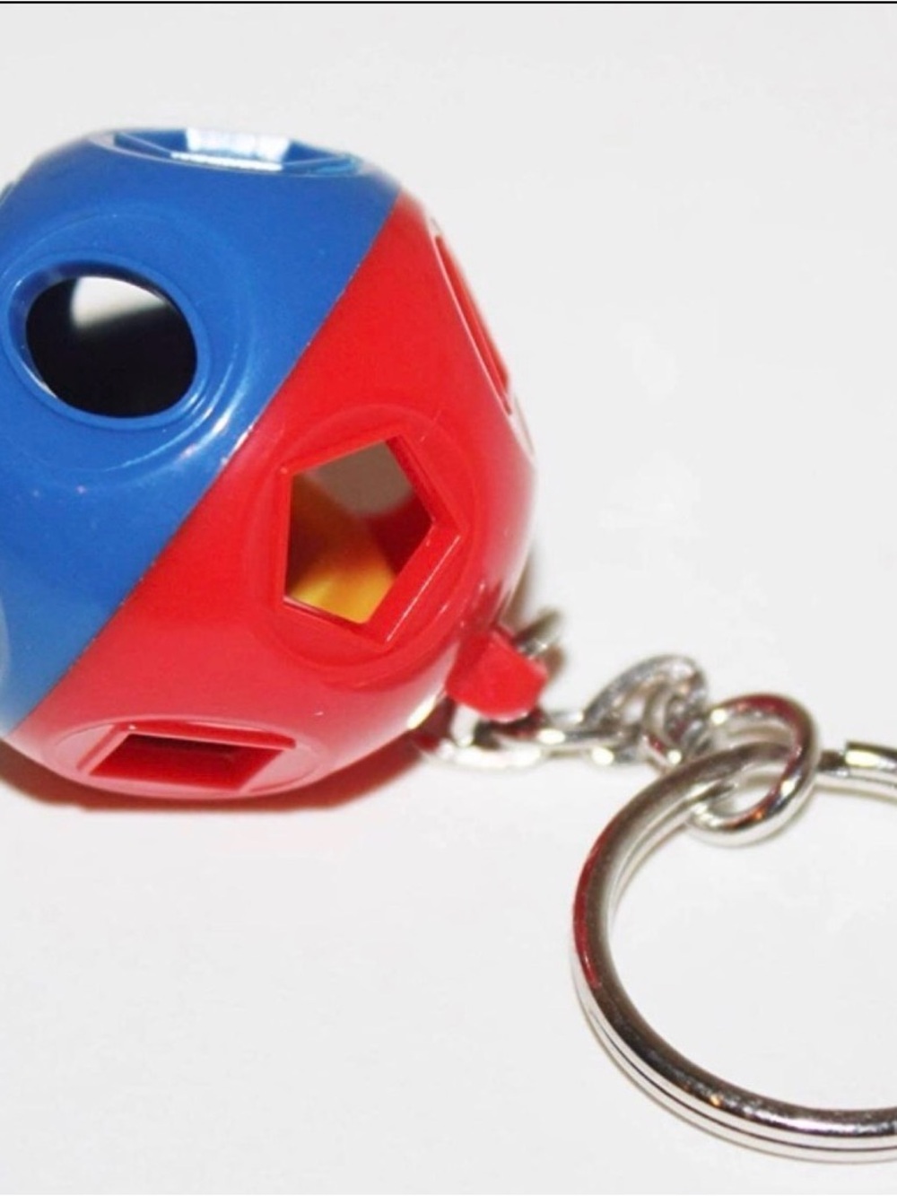 Tupperware Shape O Ball Keychain - brand new